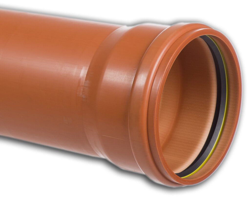 PP markrör 110 mm x 6 meter